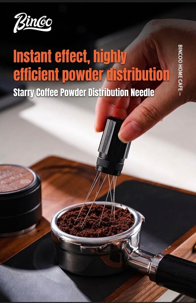 Premium Adjustable Coffee WDT Tool Espresso Distributor