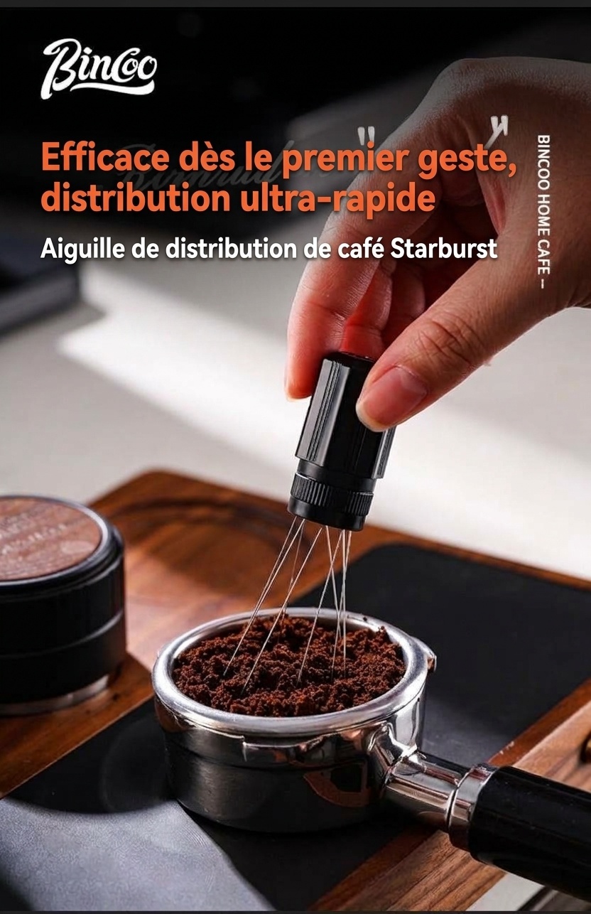 Distributeur d'espresso WDT Tool Premium Réglable