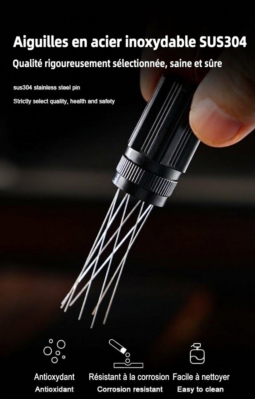 Distributeur d'espresso WDT Tool Premium Réglable