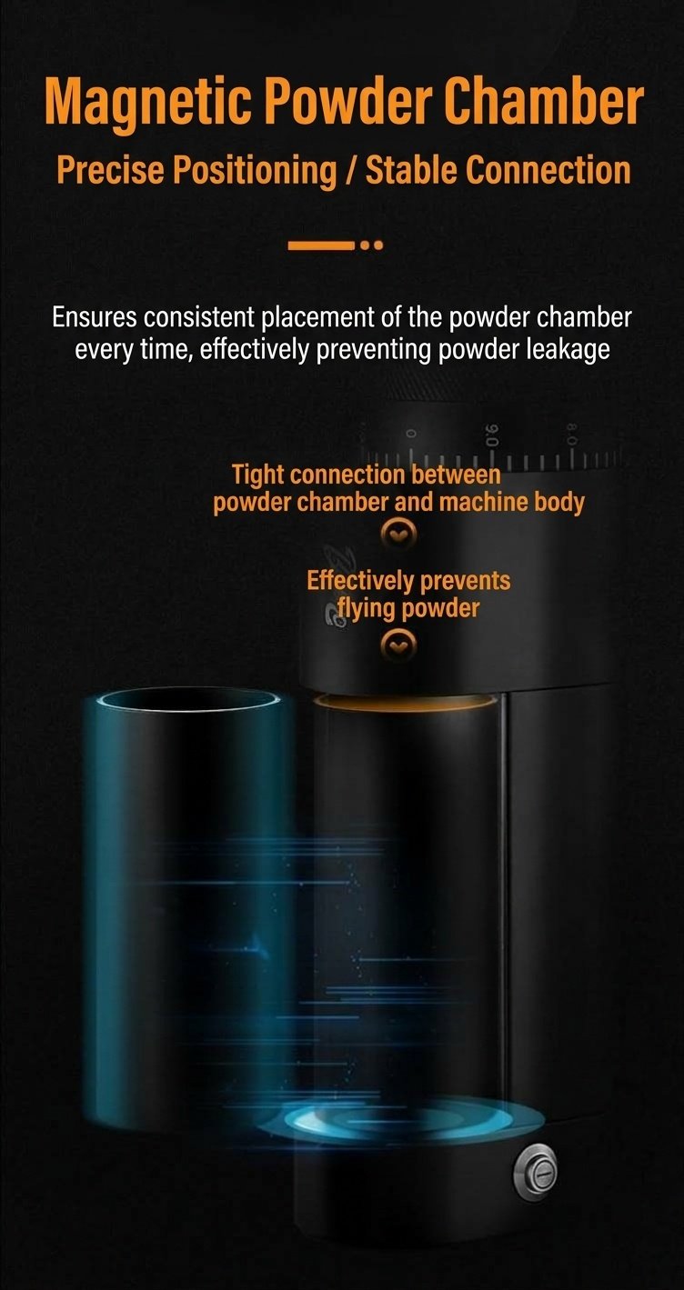 Bincoo Electric Coffee Grinder | Precision CNC Burrs