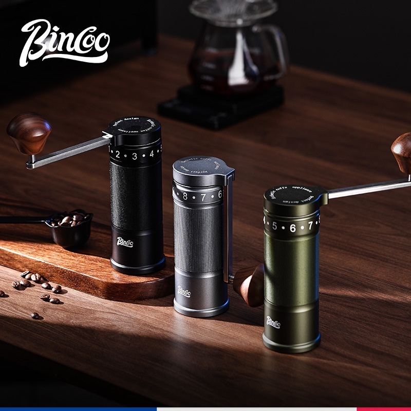 Bincoo SM01 Manual Coffee Grinder - Adjustable Burr