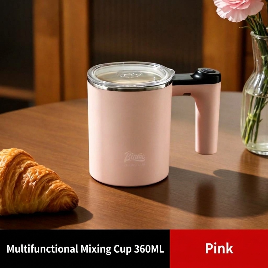 Bincoo Smart Self-Stirring Mug - Automatic Coffee Mixer & Frother