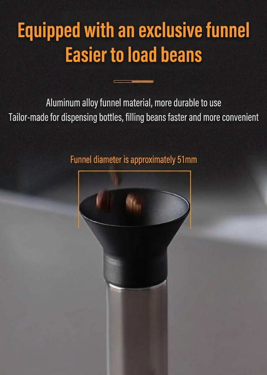 Binco Premium Single Dose Coffee Bean Storage Set - Airtight
