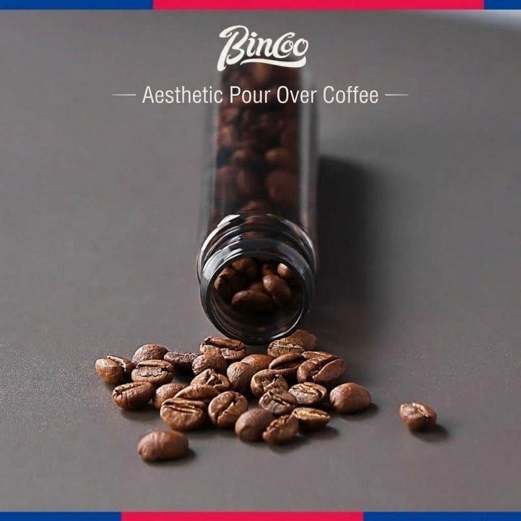 Binco Premium Single Dose Coffee Bean Storage Set - Airtight