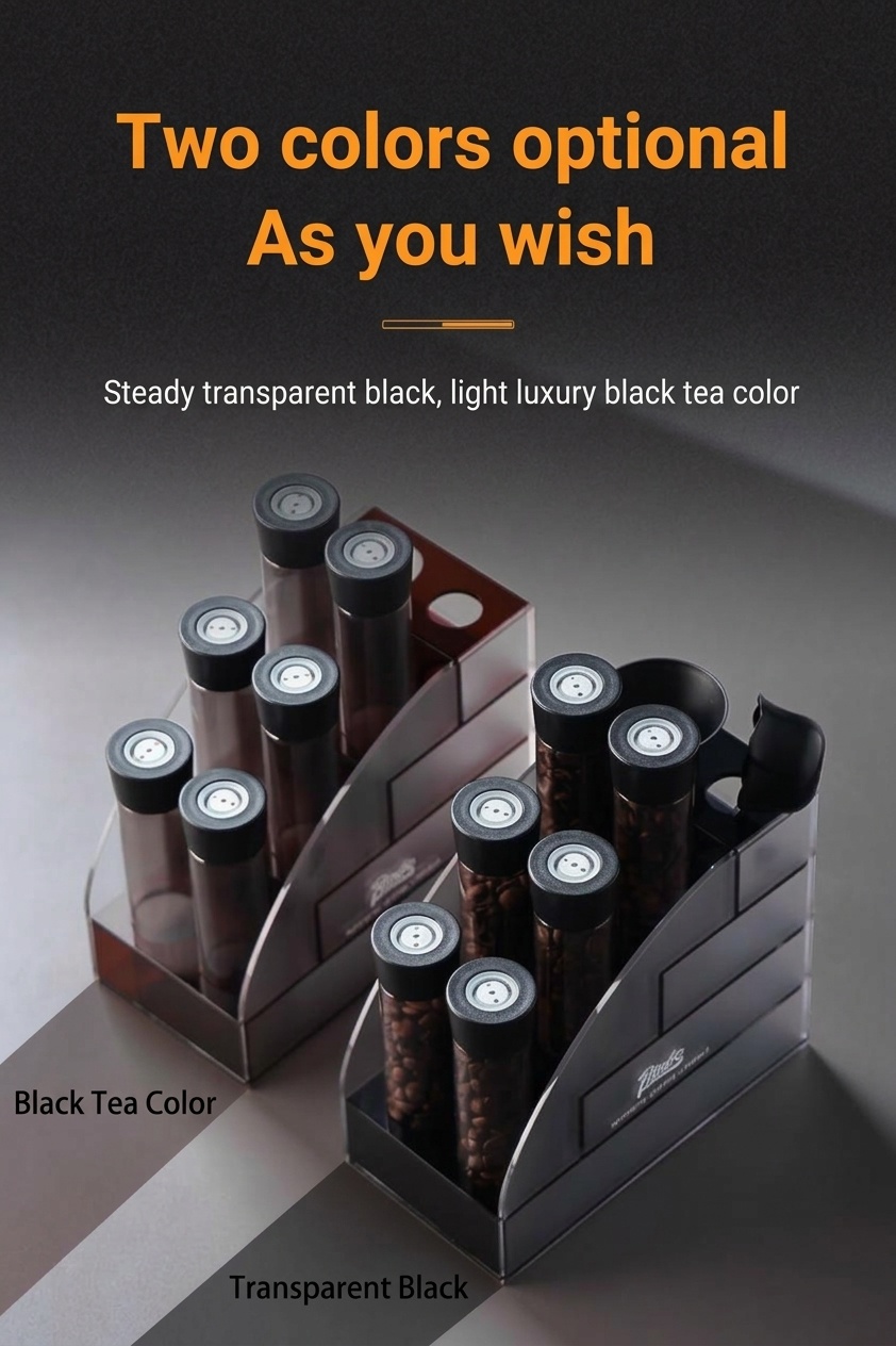Binco Premium Single Dose Coffee Bean Storage Set - Airtight
