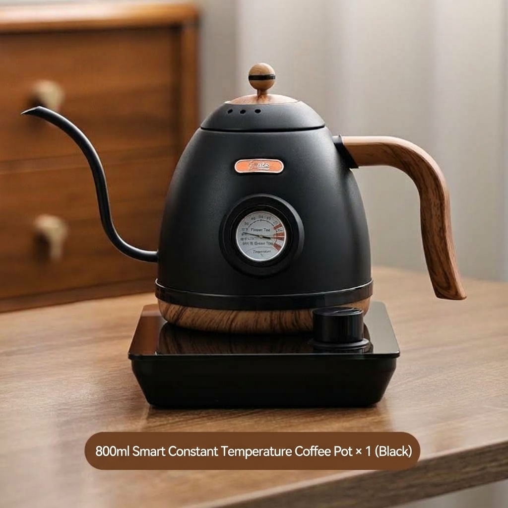 BinCo Smart Electric Gooseneck Kettle with Temp Control