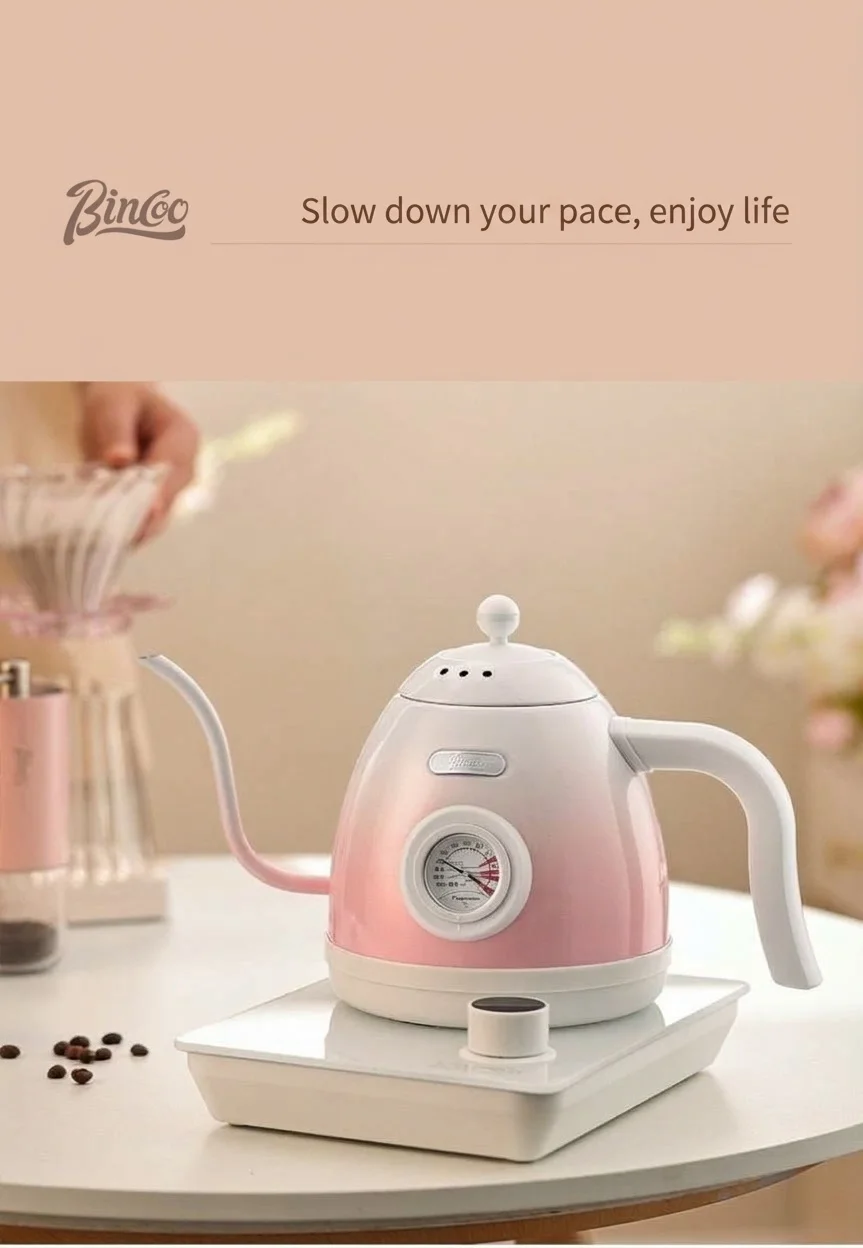 BinCo Smart Electric Gooseneck Kettle with Temp Control