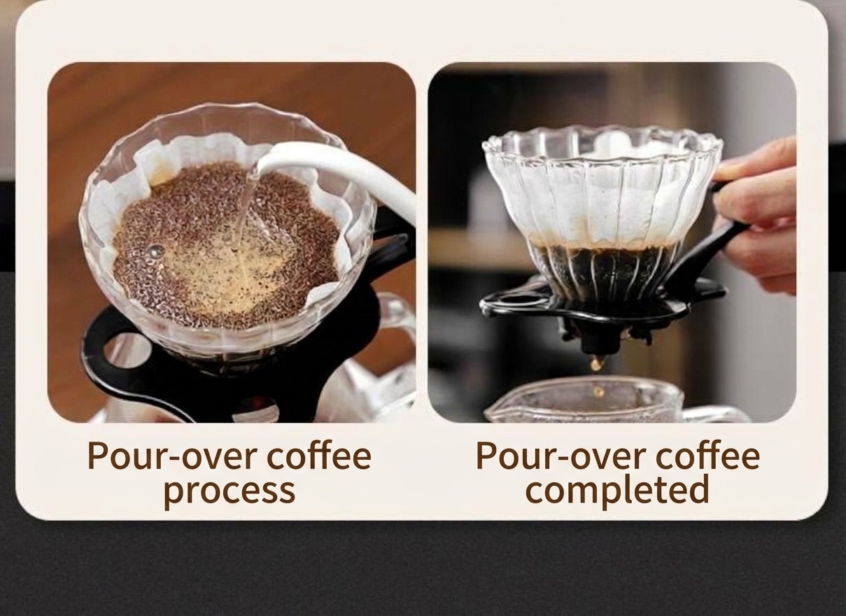 Premium Hand Brewed Coffee Kit - Gooseneck Kettle & Grinder
