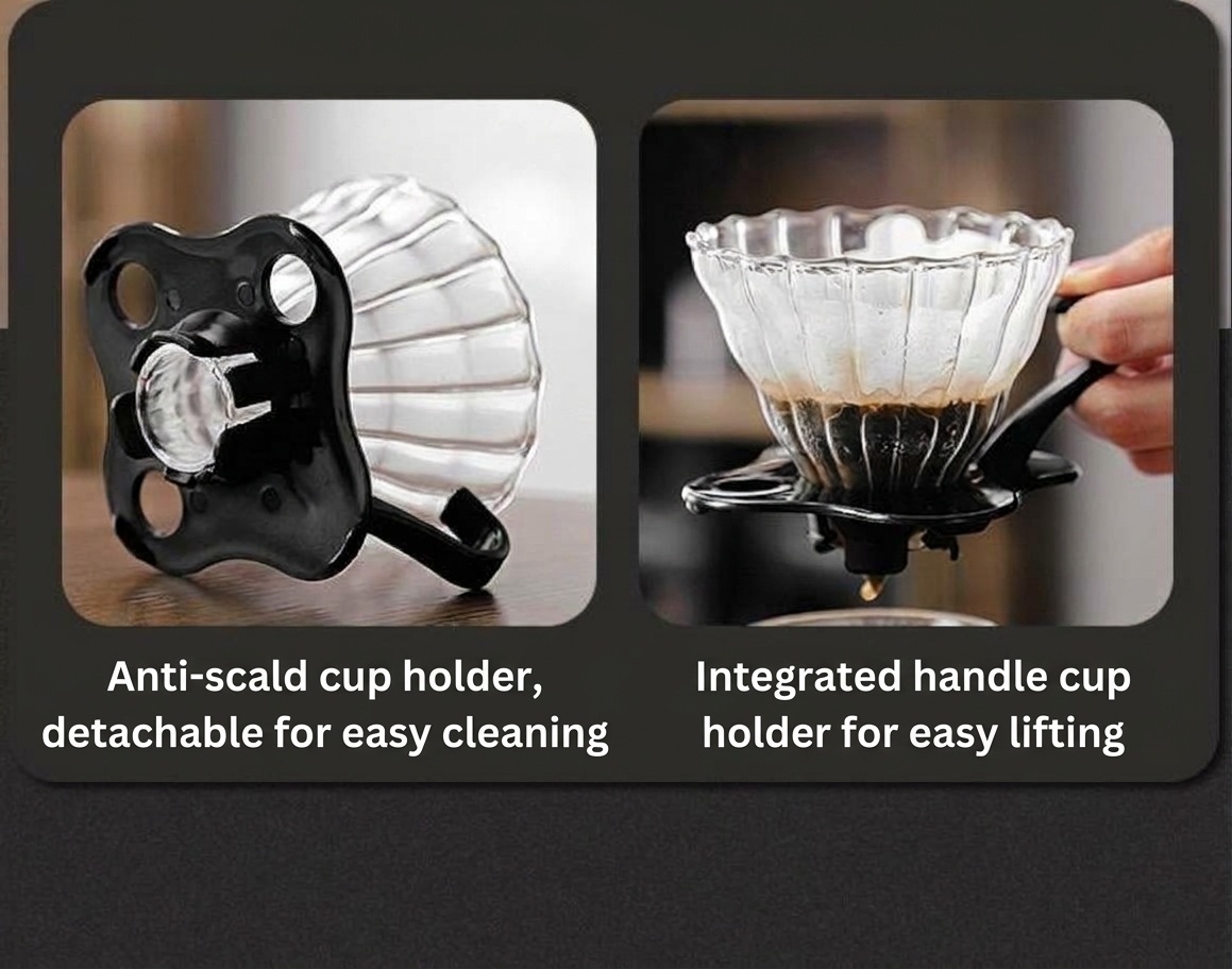 Premium Hand Brewed Coffee Kit - Gooseneck Kettle & Grinder