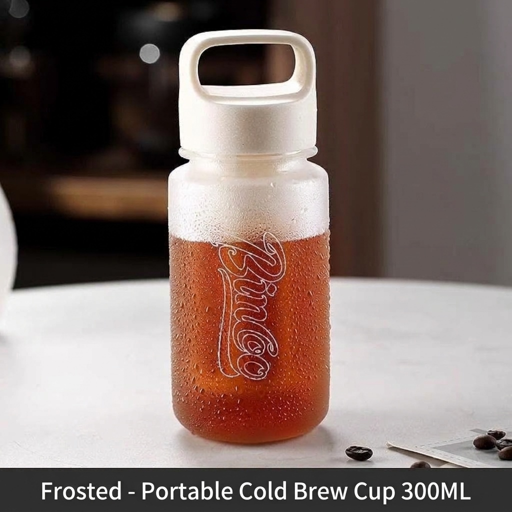 Bincoo Portable Cold Brew Coffee Maker Bottle with Filter and handle