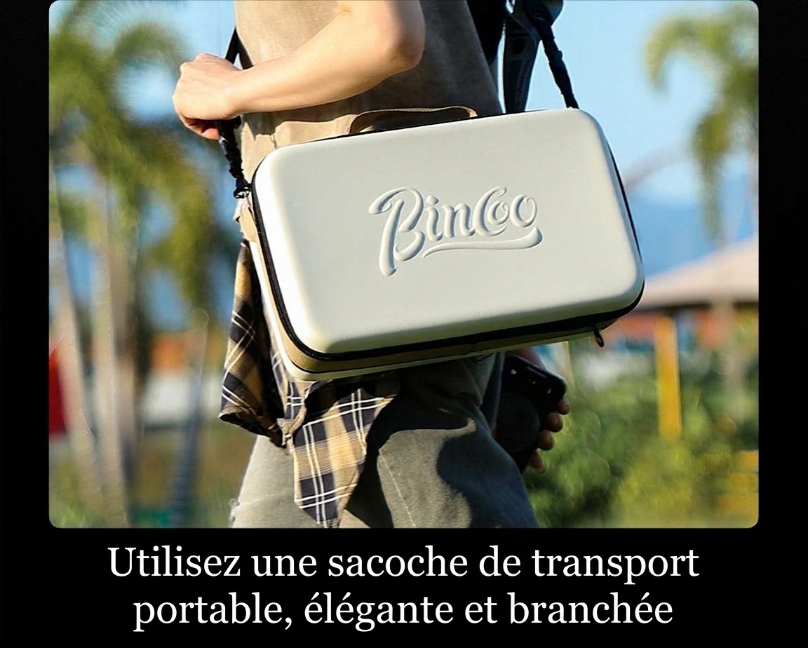Machine à expresso portable Bincoo H2 Pro - Blanc, Noir, Vert