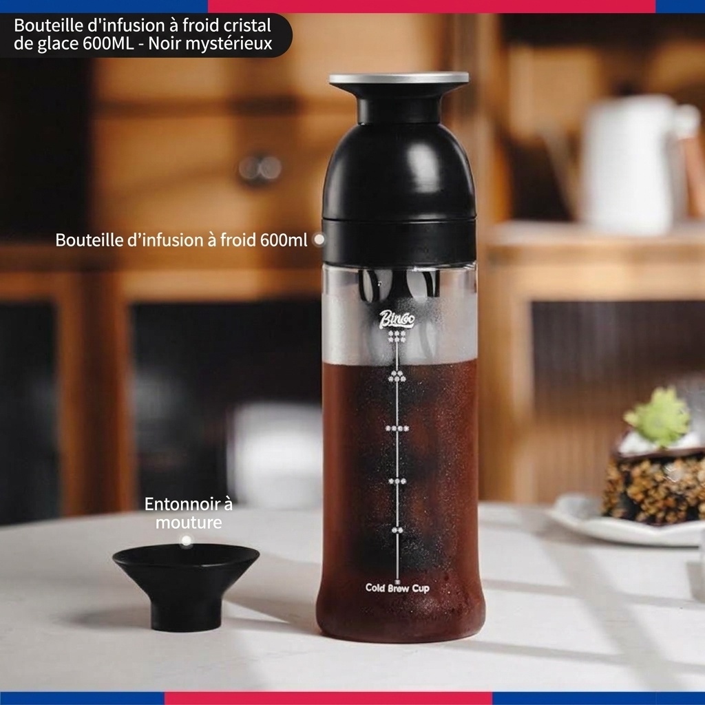 Machine à café et infuseur à thé portable BinCoo 600 ml