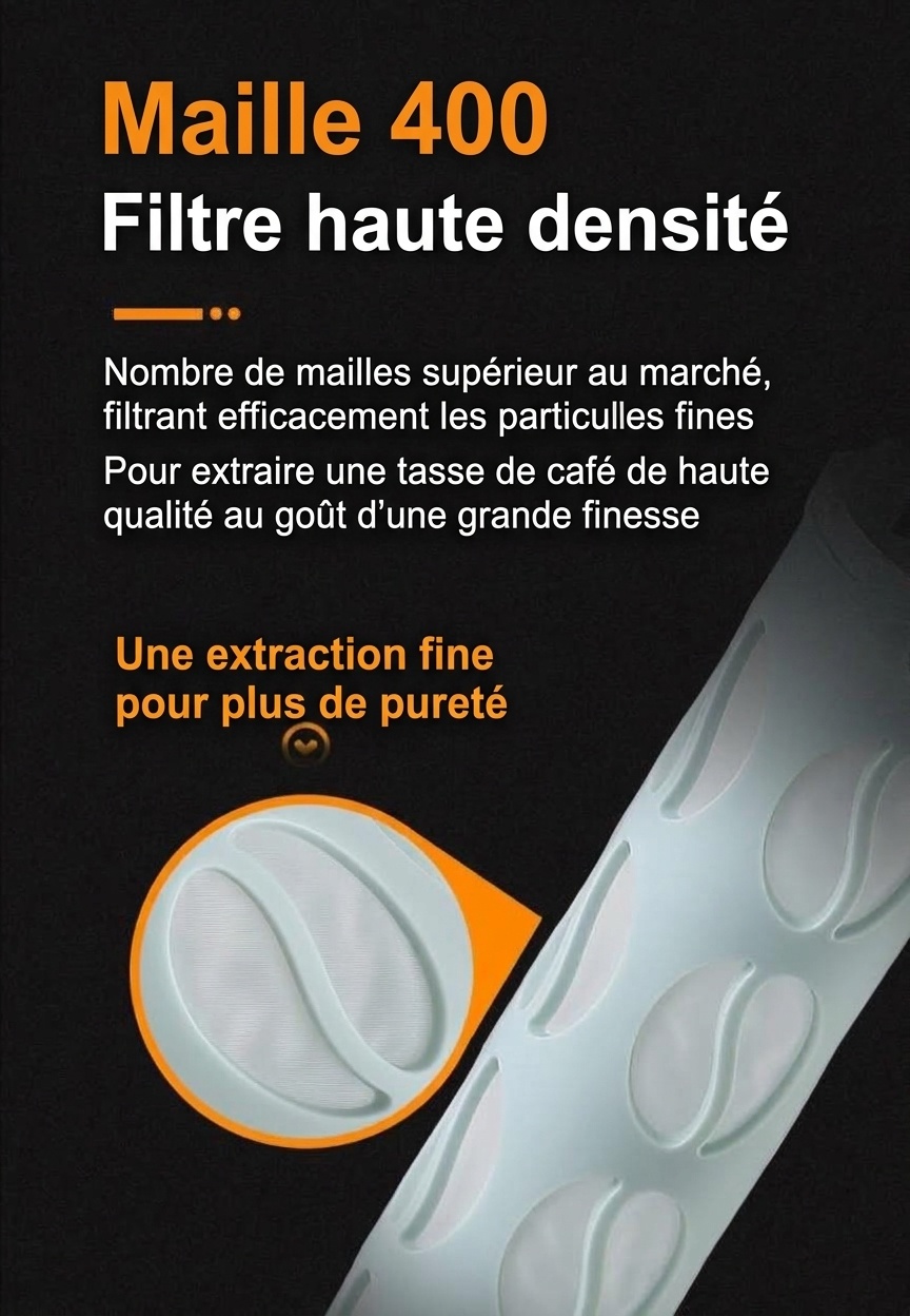 Machine à café et infuseur à thé portable BinCoo 600 ml
