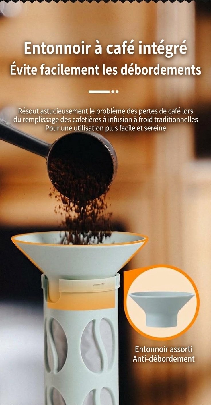 Machine à café et infuseur à thé portable BinCoo 600 ml