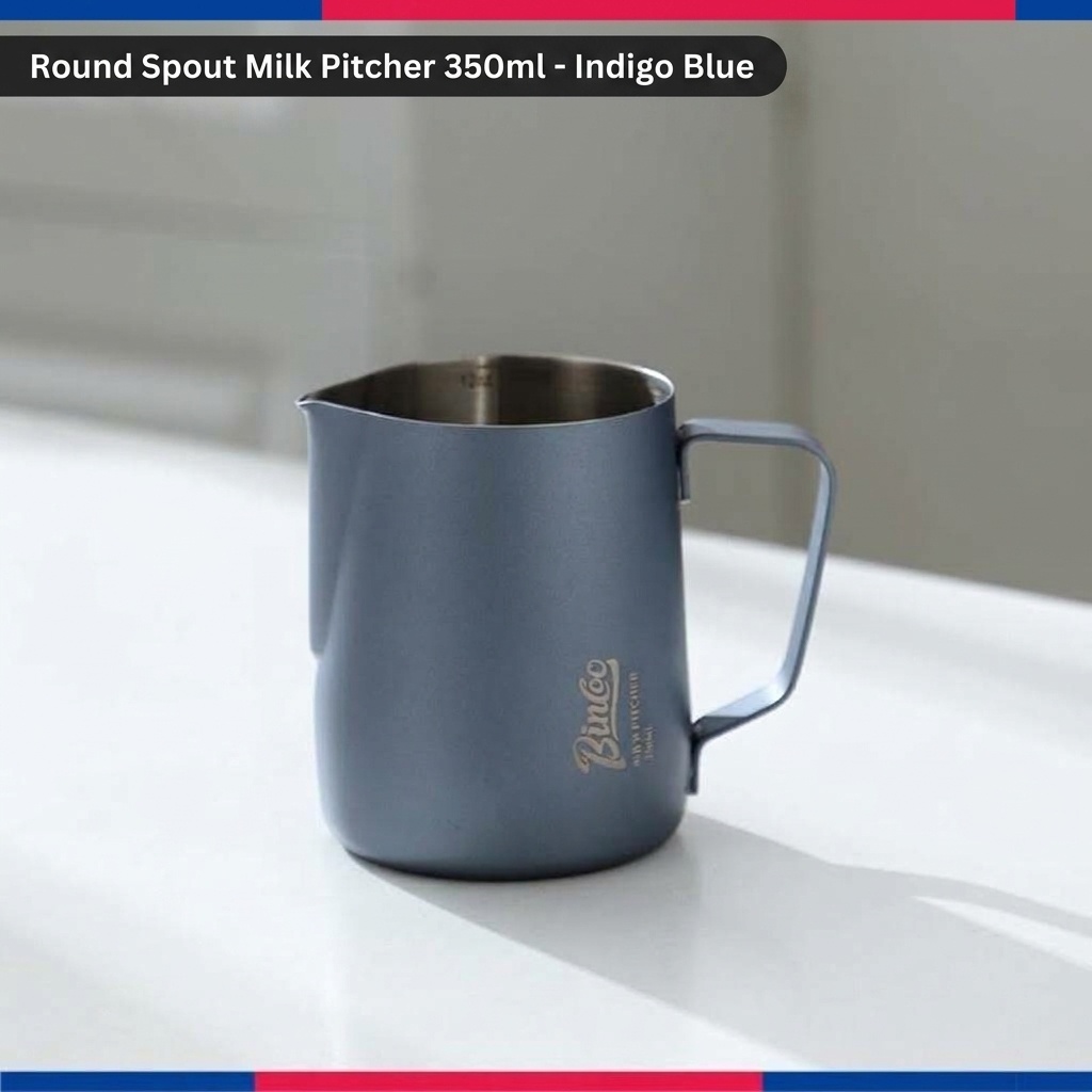 Premium Stainless Steel Milk Frothing Pitcher with Thermometer