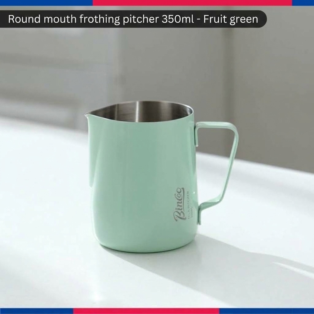 Premium Stainless Steel Milk Frothing Pitcher with Thermometer