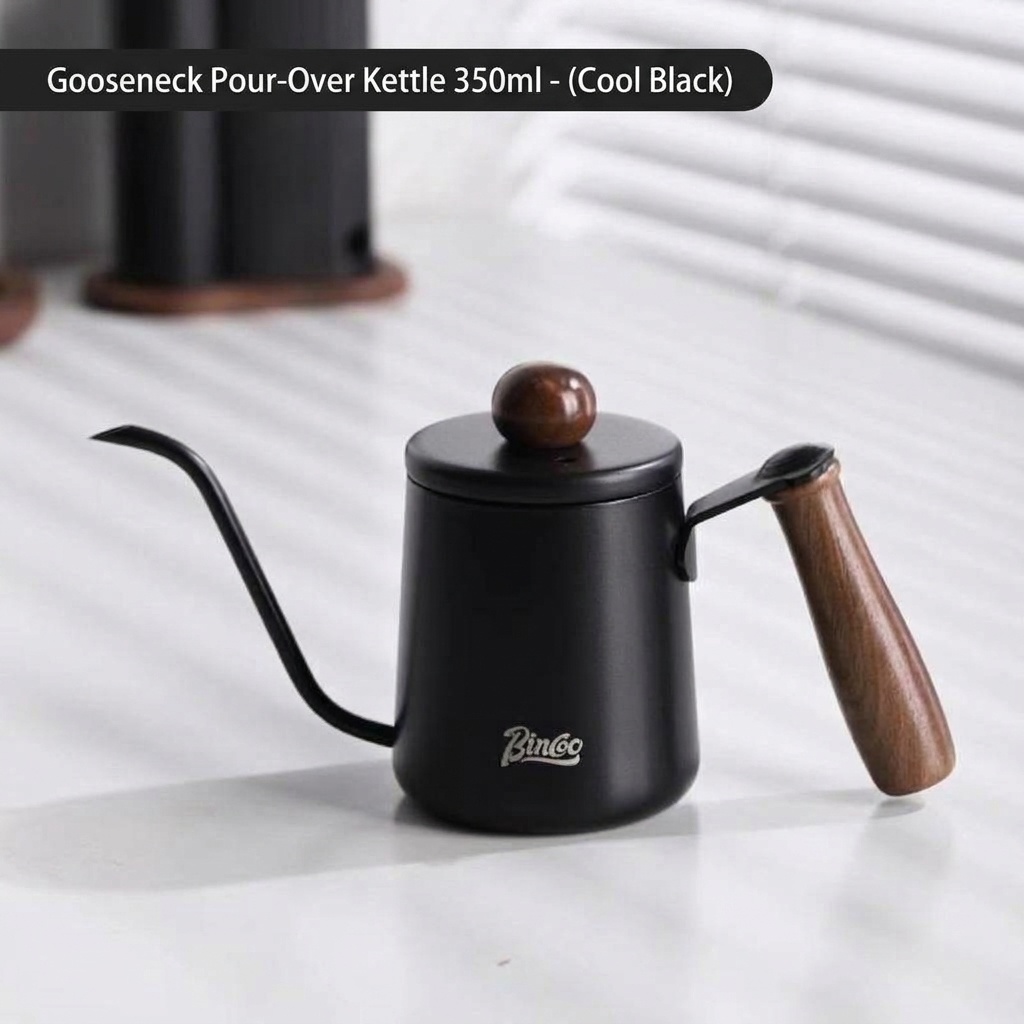 Premium Gooseneck Pour Over Coffee Kettle with Thermometer