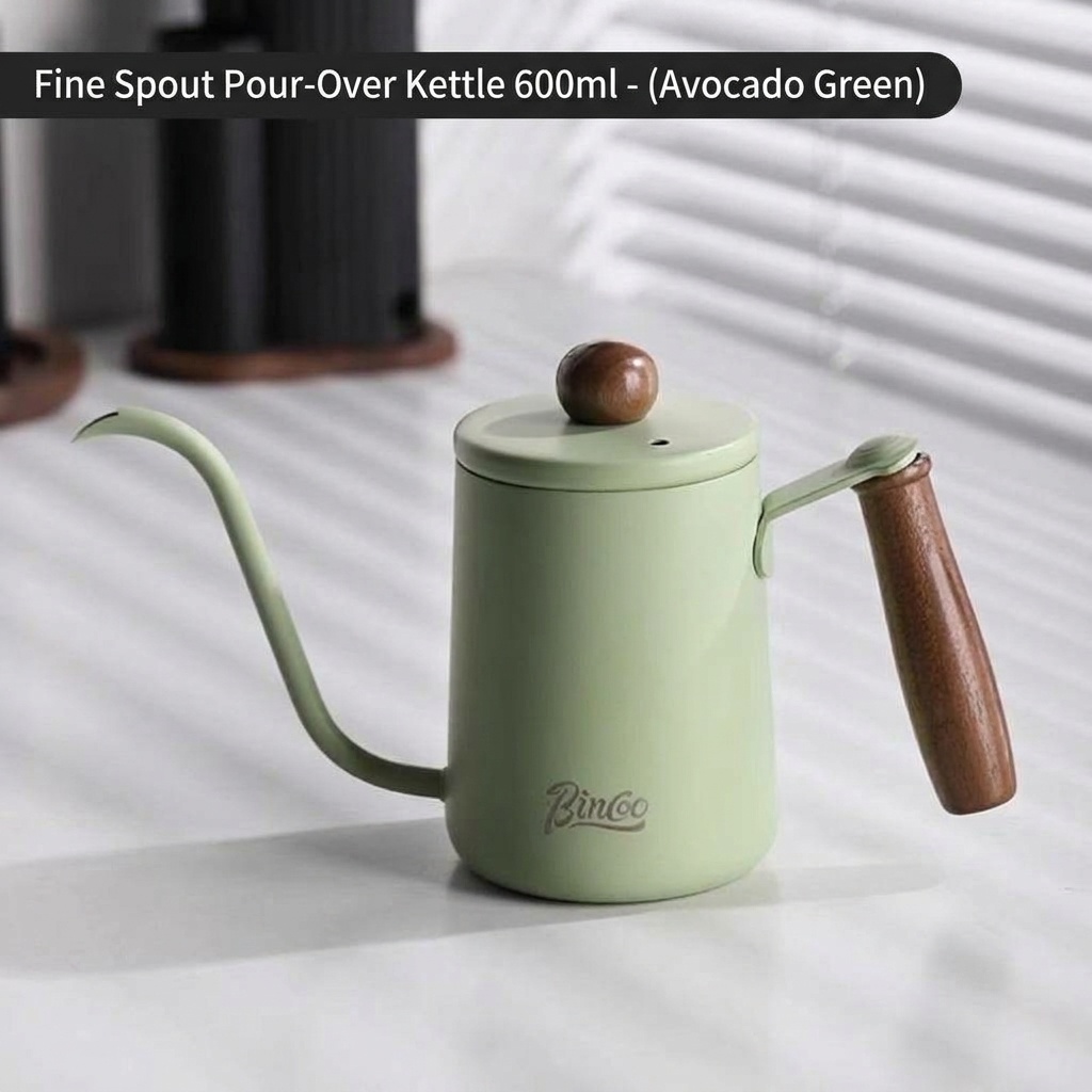 Premium Gooseneck Pour Over Coffee Kettle with Thermometer