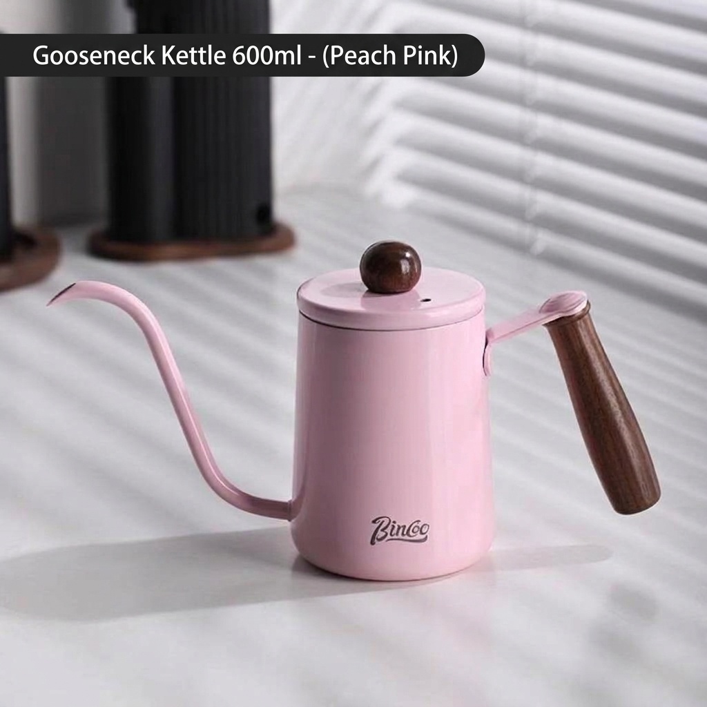 Premium Gooseneck Pour Over Coffee Kettle with Thermometer
