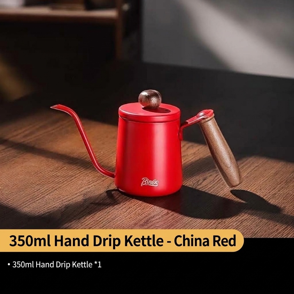 Premium Gooseneck Pour Over Coffee Kettle with Thermometer