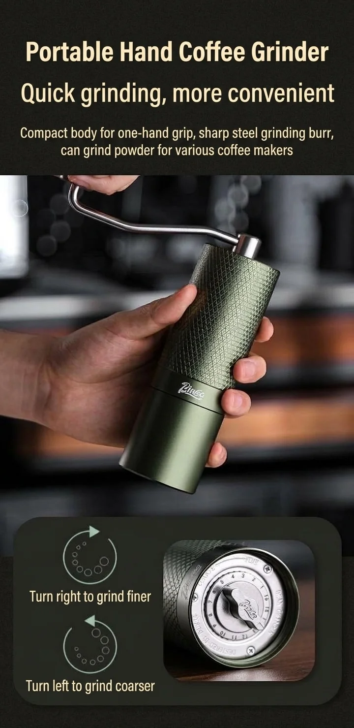 Premium Pour Over Coffee Maker Set with Grinder & Kettle