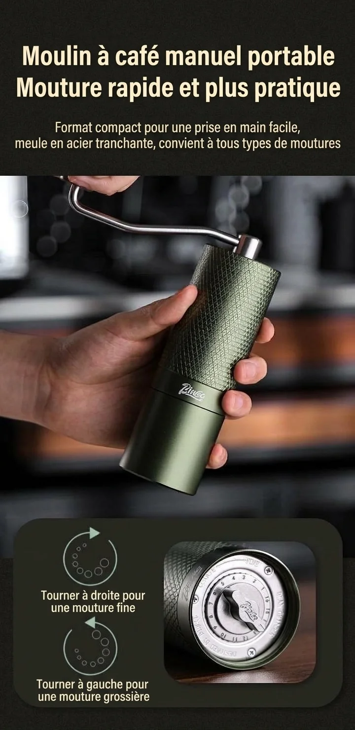 Ensemble cafetière à filtre haut de gamme avec moulin et bouilloire