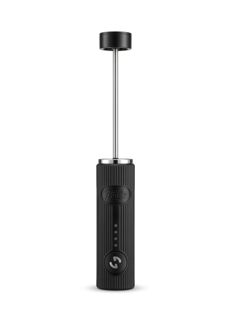 BinCoo Handheld Electric Milk Frother for Coffee & Latte Art