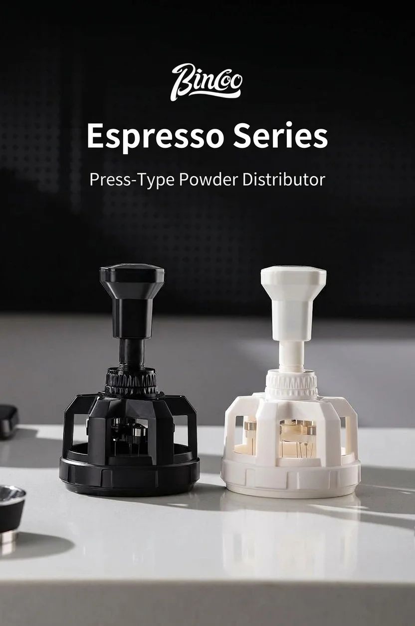Bincoo Premium Coffee Distributor & WDT Tool for Espresso