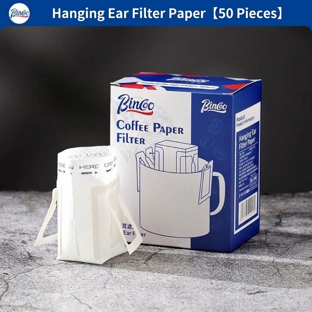 Bincoo Premium Coffee Filters - V-Shape, Bowl, Round & Drip Bag