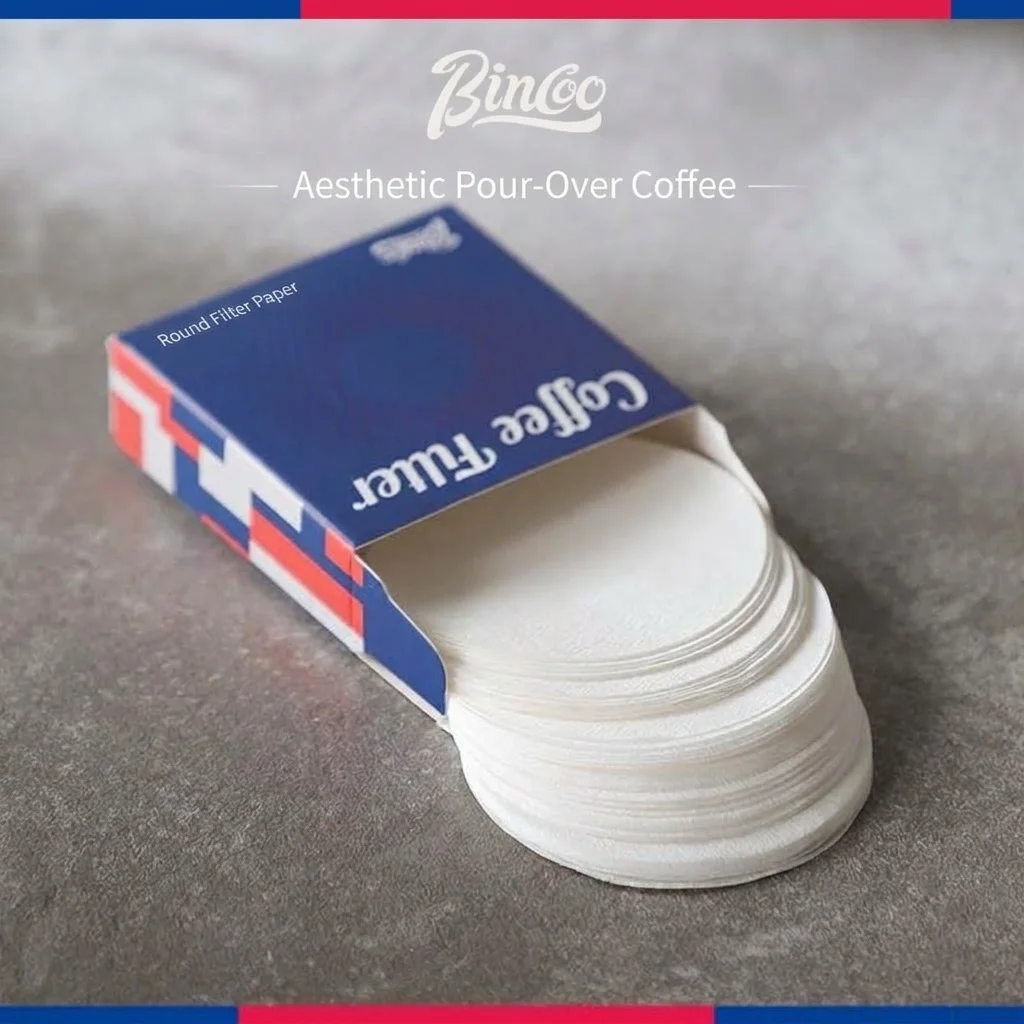 Bincoo Premium Coffee Filters - V-Shape, Bowl, Round & Drip Bag