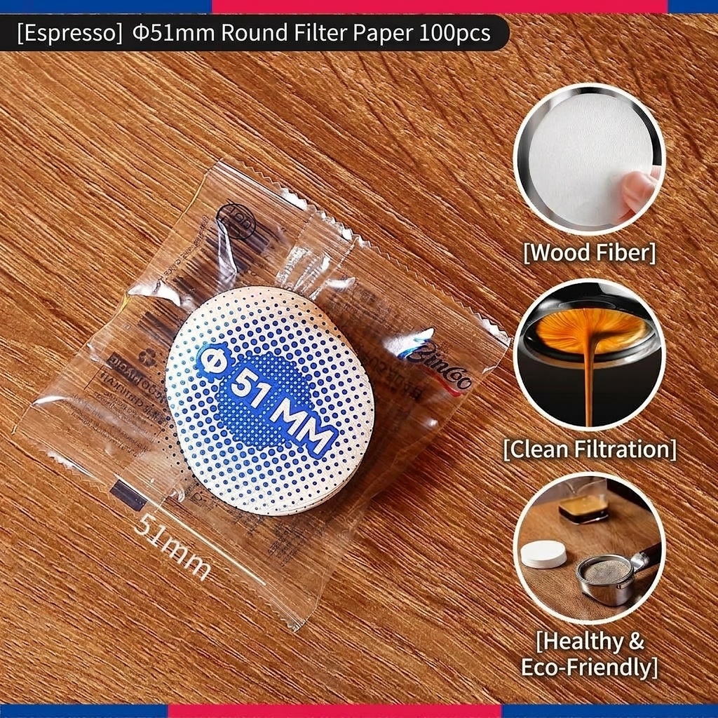 Bincoo Premium Coffee Filters - V-Shape, Bowl, Round & Drip Bag