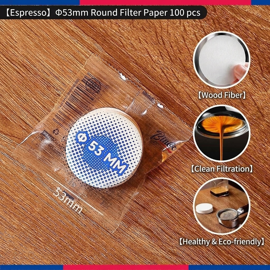 Bincoo Premium Coffee Filters - V-Shape, Bowl, Round & Drip Bag