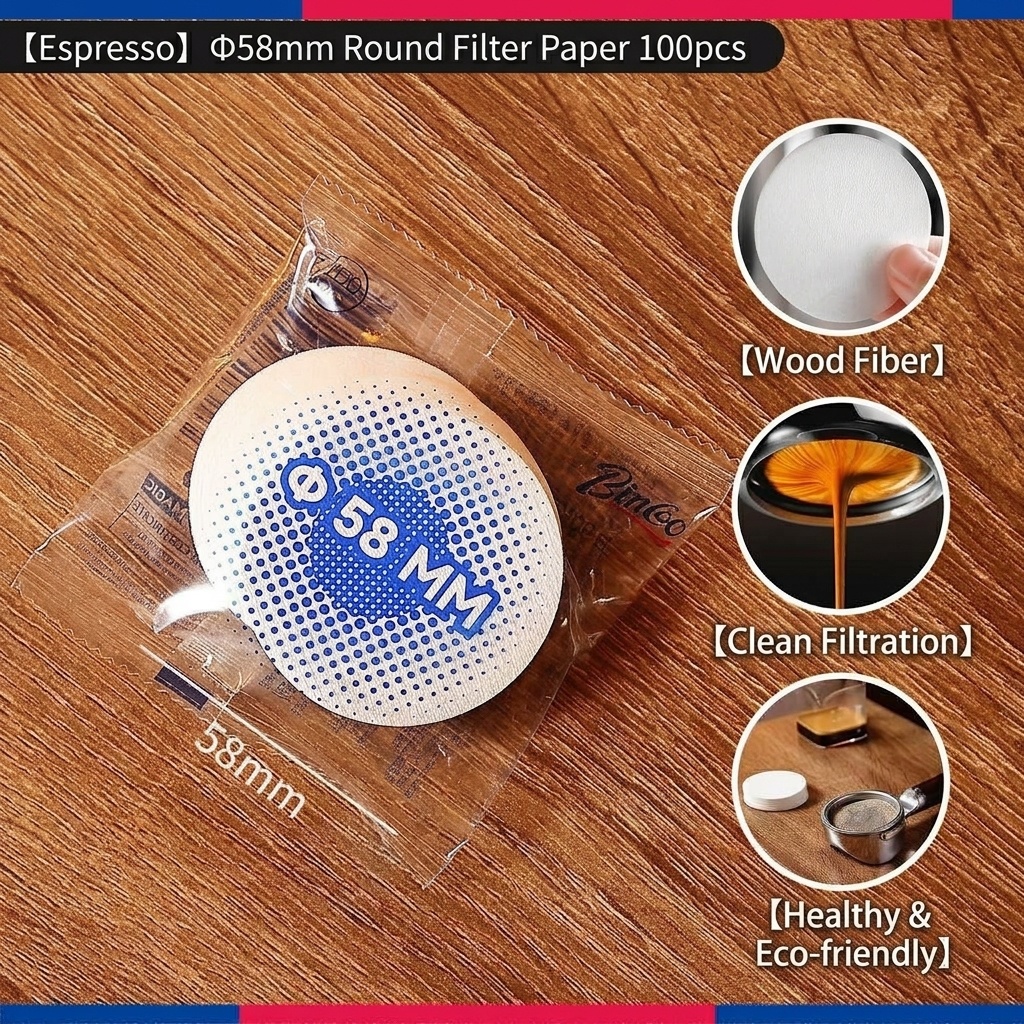 Bincoo Premium Coffee Filters - V-Shape, Bowl, Round & Drip Bag