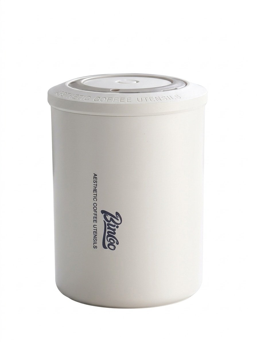 BinCoo Portable Coffee Bean Storage Canister with One-Way Valve