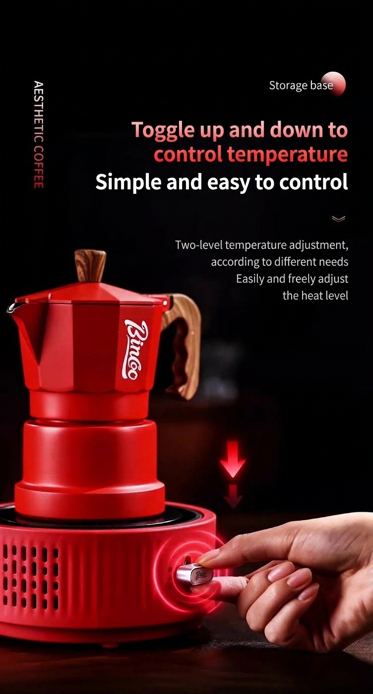 Bincoo Portable Electric Coffee Warmer & Hot Plate 500W