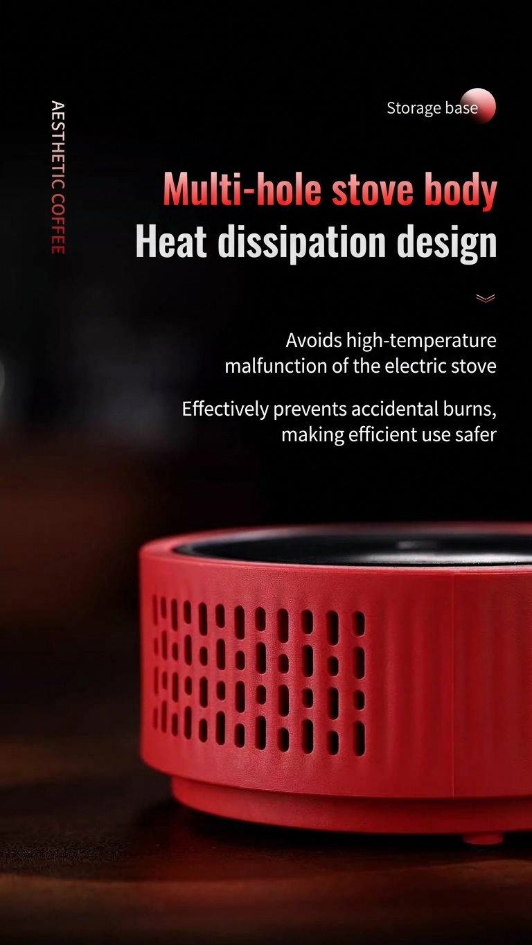 Bincoo Portable Electric Coffee Warmer & Hot Plate 500W