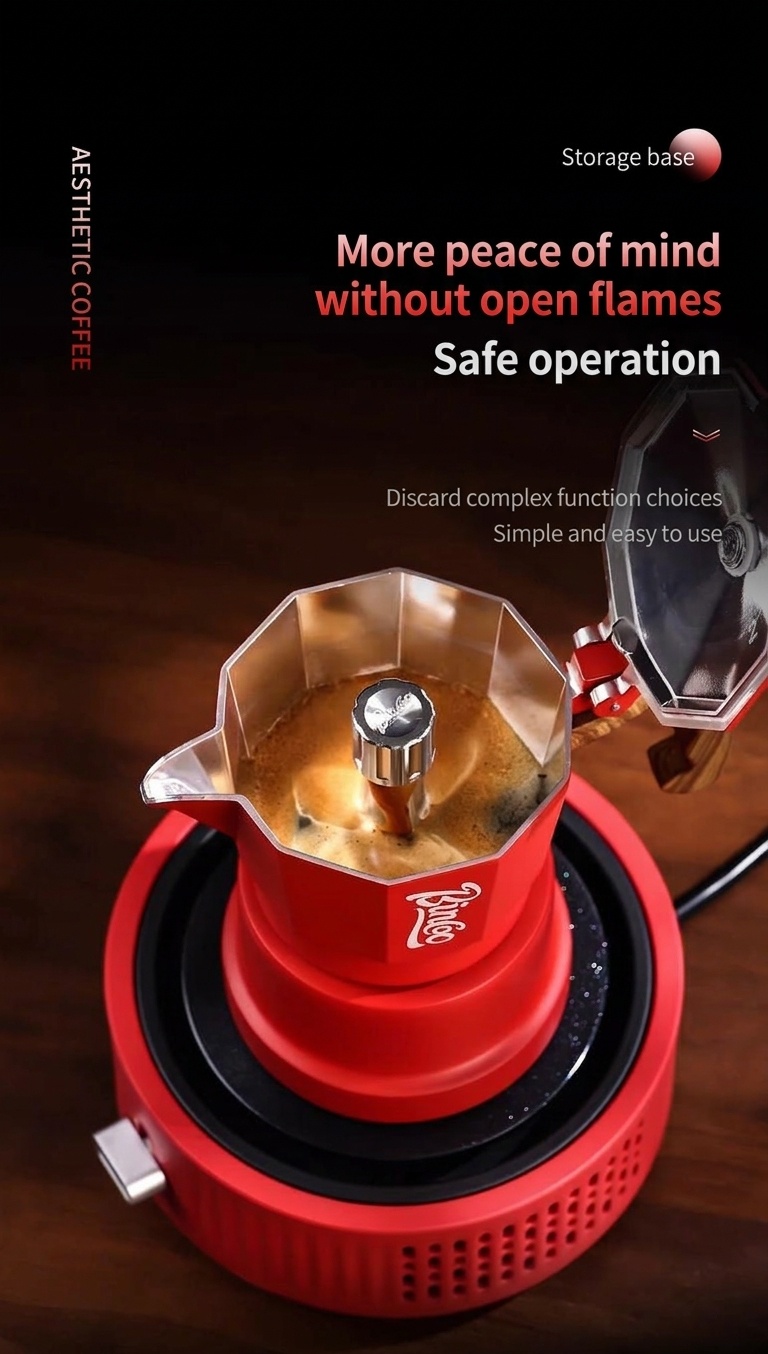 Bincoo Portable Electric Coffee Warmer & Hot Plate 500W