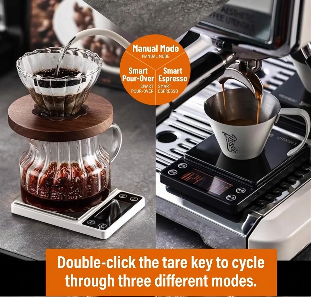 Bincoo Mini Digital Coffee Scale with Timer for Pour Over & Espresso