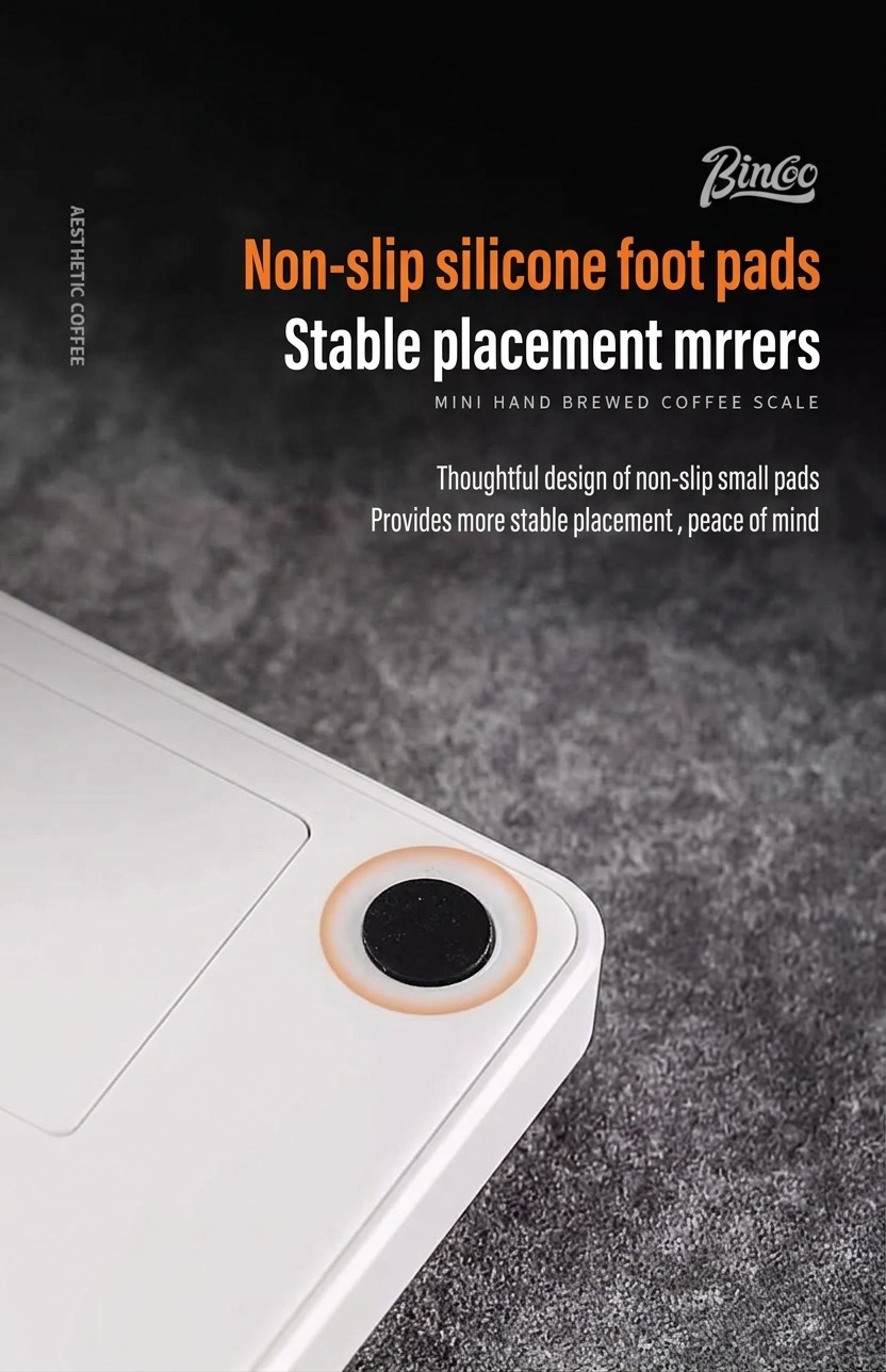Bincoo Mini Digital Coffee Scale with Timer for Pour Over & Espresso