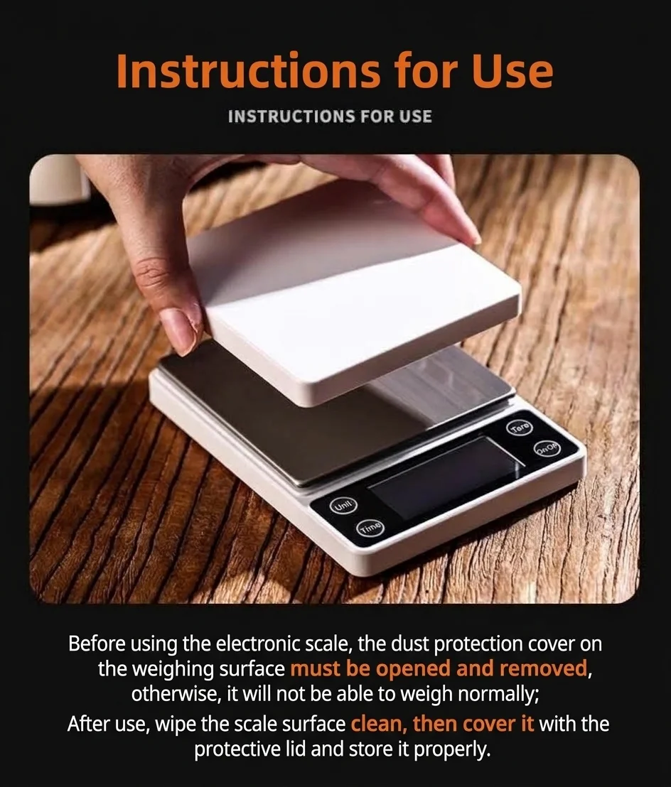 Bincoo Mini Digital Coffee Scale with Timer for Pour Over & Espresso