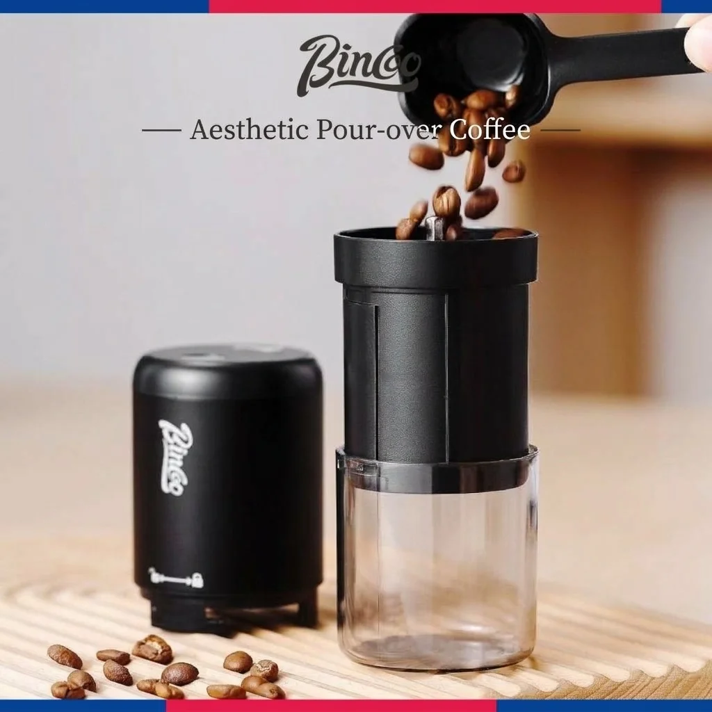Bincoo Portable Electric Coffee Grinder - Adjustable Grind Settings