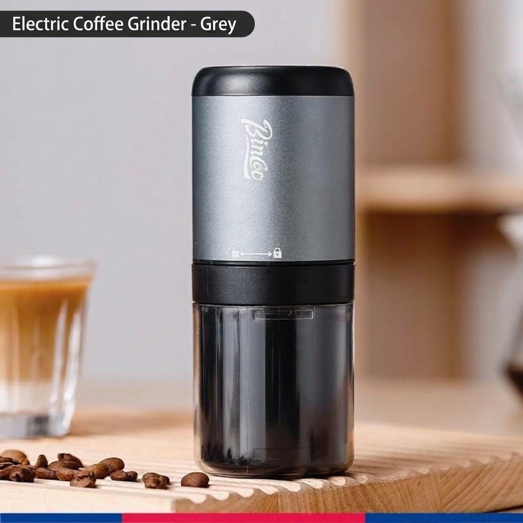 Bincoo Portable Electric Coffee Grinder - Adjustable Grind Settings