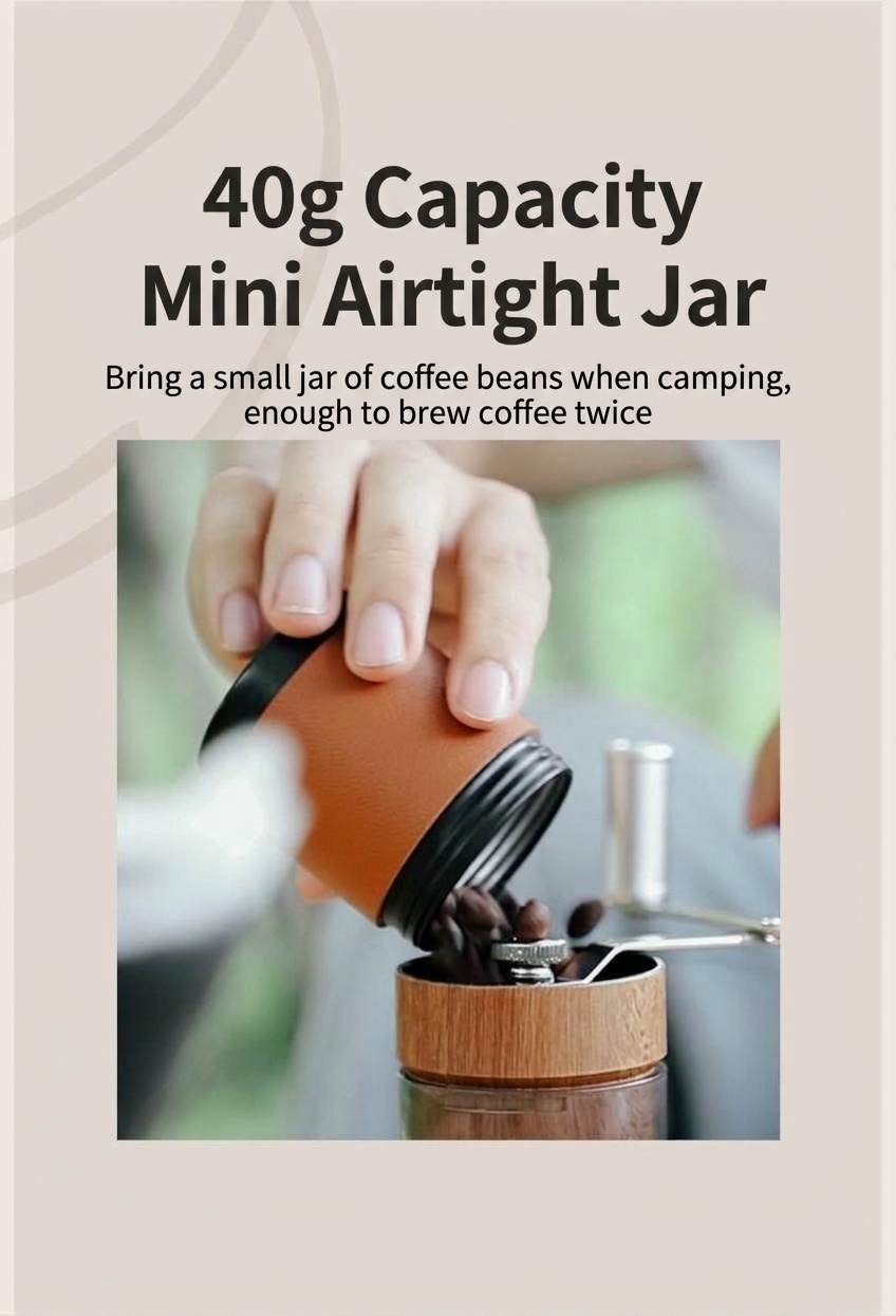 BinCoo Portable Pour Over Coffee Maker Set - Black & Olive
