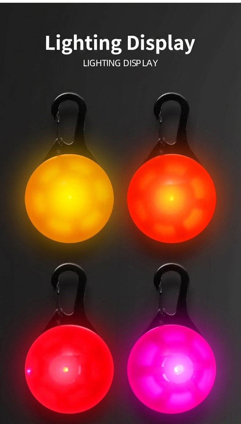 Pet Luminous Safety Pendant - High Visibility LED Dog & Cat Light