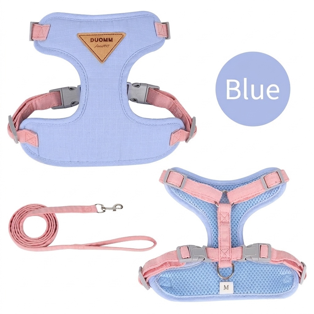Comfortable Breathable Cat Harness & Leash Set - Escape Proof