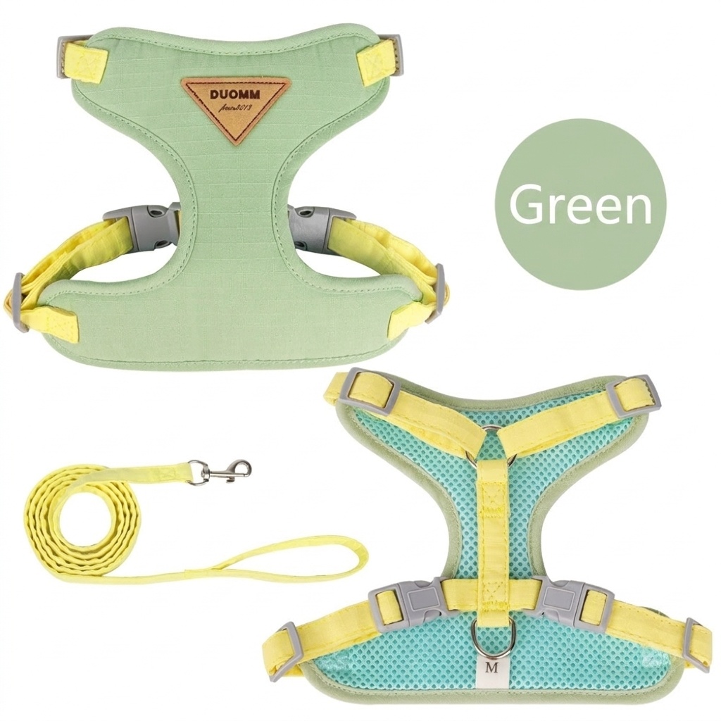Comfortable Breathable Cat Harness & Leash Set - Escape Proof
