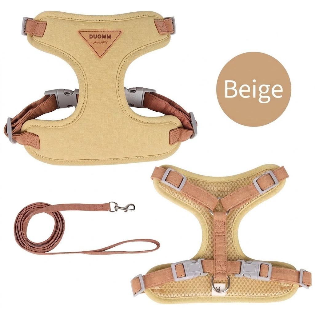 Comfortable Breathable Cat Harness & Leash Set - Escape Proof