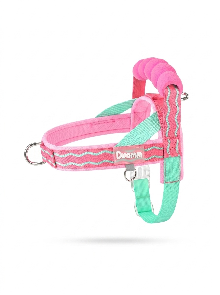 Comfort Padded Dog Harness & Leash Set - Adjustable & Reflective