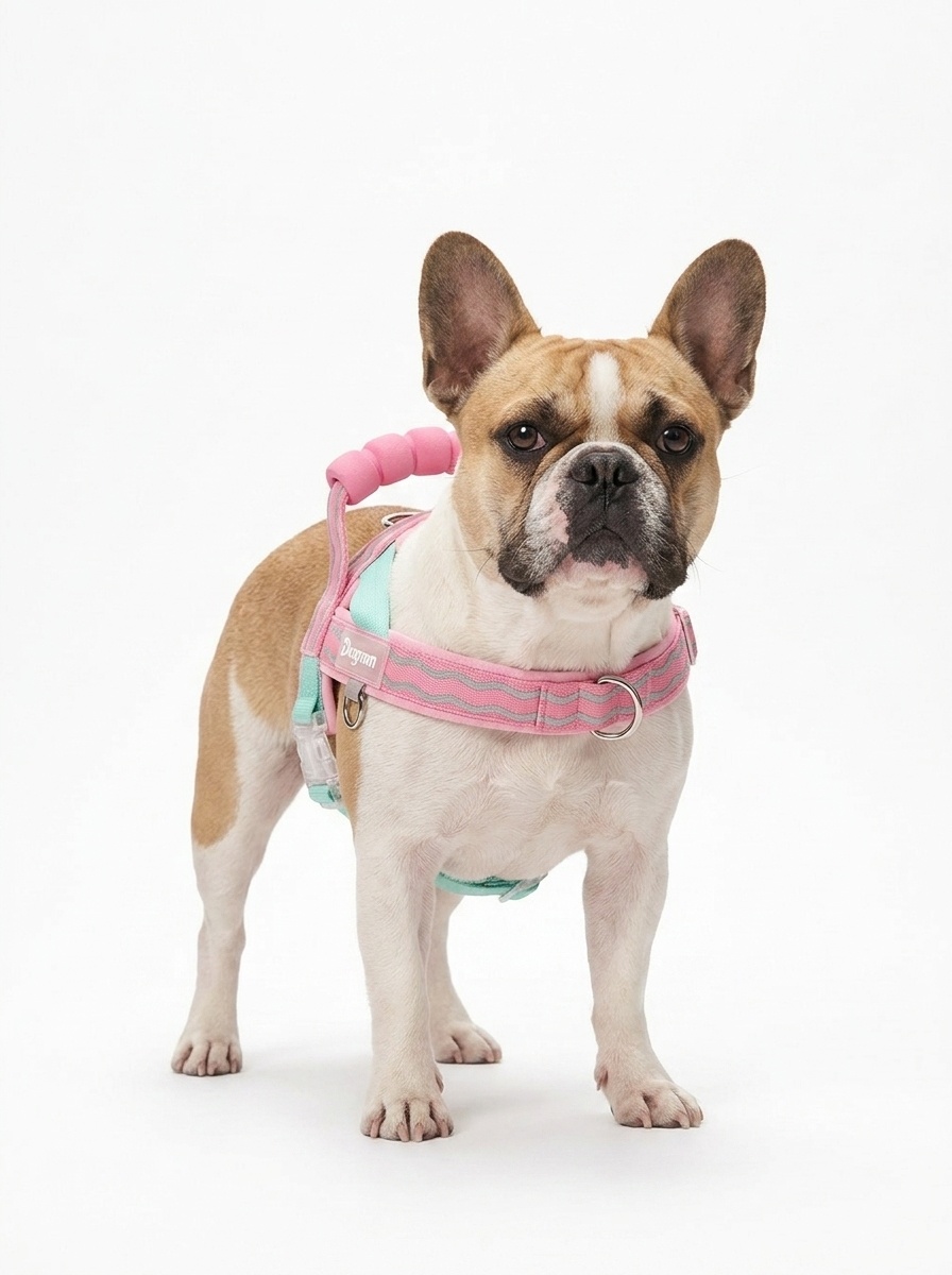 Comfort Padded Dog Harness & Leash Set - Adjustable & Reflective