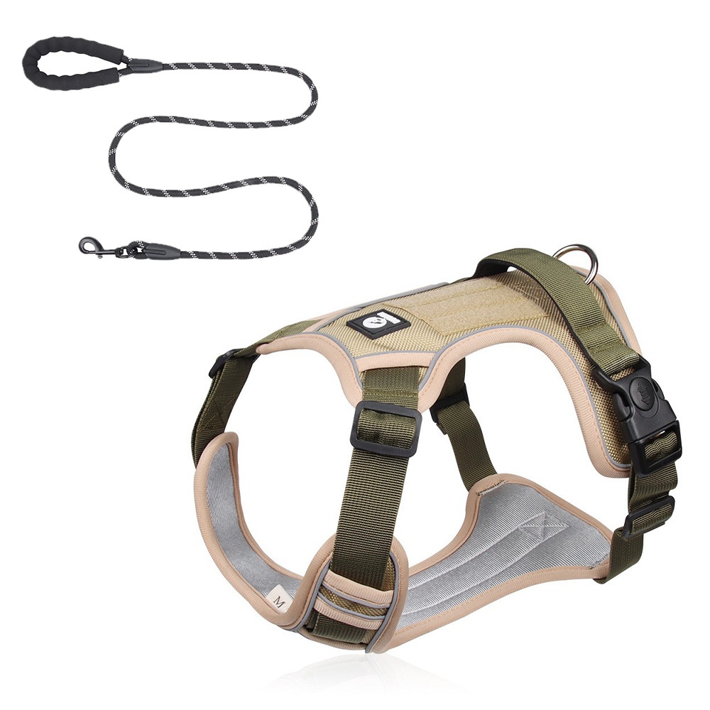 No-Pull Dog Harness with Reflective Straps & Adjustable Fit